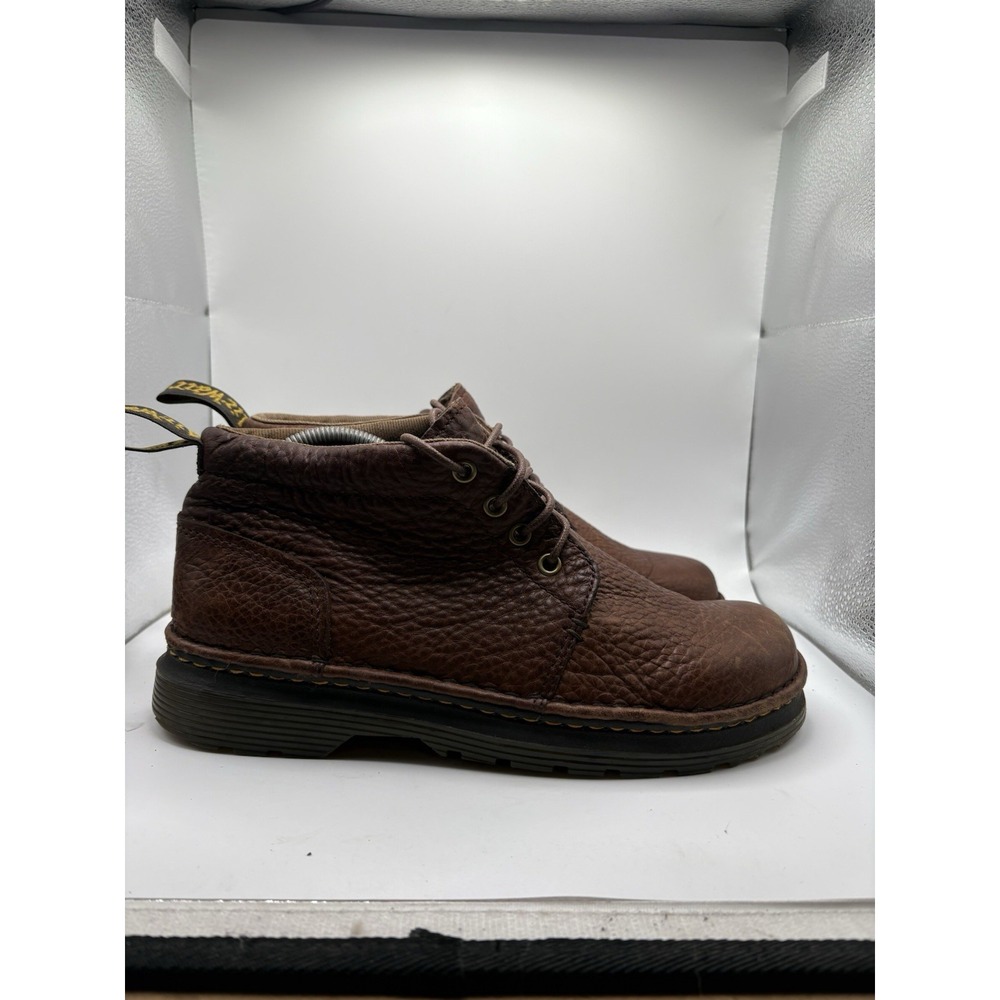 Dr. Martens LEA Chukka Boots Brown Leather Lace Up Men's Size 8 Women's Size 9